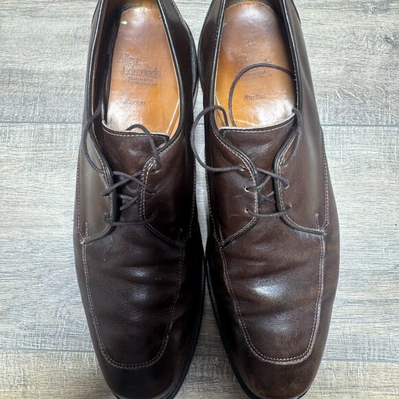 Allen Edmonds Burton Brown Apron Toe Oxfords Men\'s Size 11 main image 6